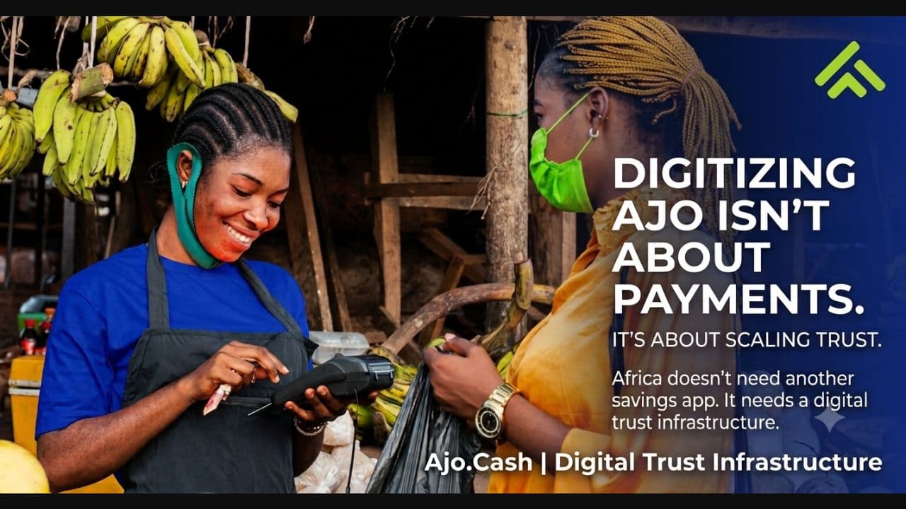 Ajo Cash landing page
